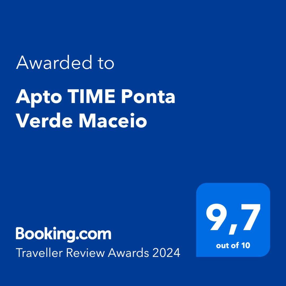 Apto Time - Vista Mar Em Ponta Verde Maceio Maceió Exterior foto