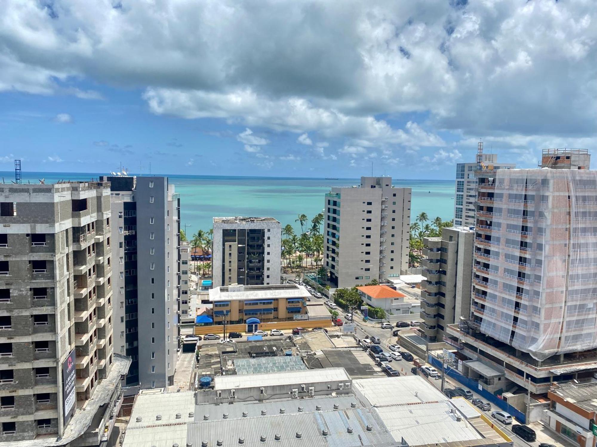 Apto Time - Vista Mar Em Ponta Verde Maceio Maceió Exterior foto